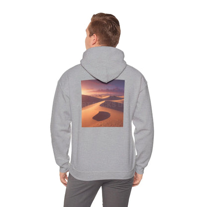 Sand Dune Hoodie - Unisex Heavy Blend™ Sweatshirt for Creative Souls Art Lovers Perfect Gift for Artists Cozy Design
