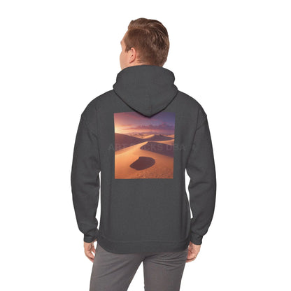 Sand Dune Hoodie - Unisex Heavy Blend™ Sweatshirt for Creative Souls Art Lovers Perfect Gift for Artists Cozy Design