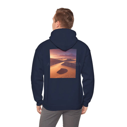Sand Dune Hoodie - Unisex Heavy Blend™ Sweatshirt for Creative Souls Art Lovers Perfect Gift for Artists Cozy Design