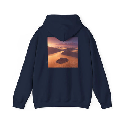 Sand Dune Hoodie - Unisex Heavy Blend™ Sweatshirt for Creative Souls Art Lovers Perfect Gift for Artists Cozy Design