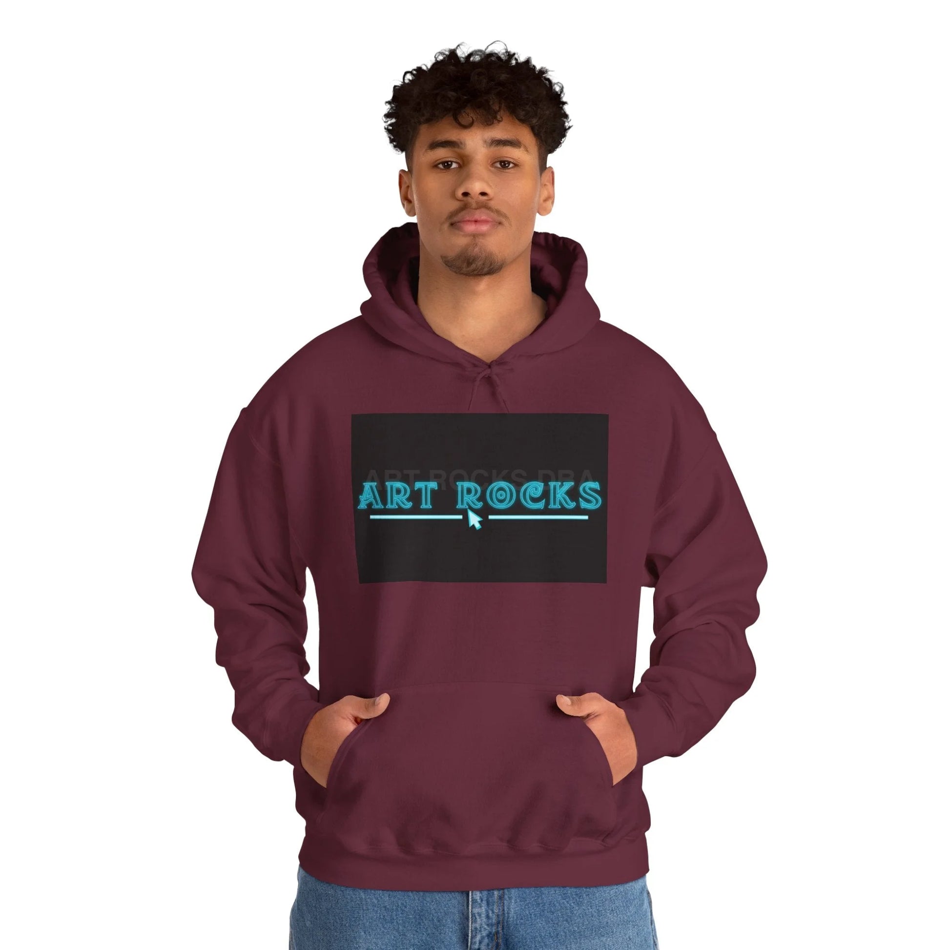 Sand Dune Hoodie - Unisex Heavy Blend™ Sweatshirt for Creative Souls Art Lovers Perfect Gift for Artists Cozy Design