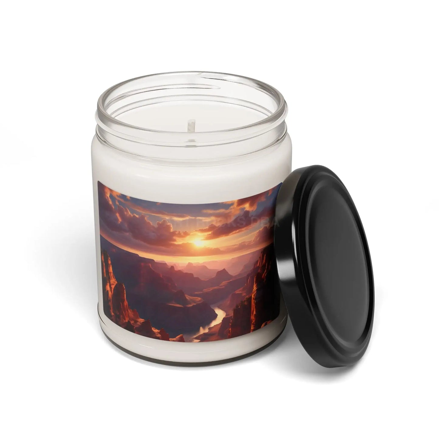 Sandy Canyon Sunset Soy Candle Aromatherapy Candle Handmade Candle for Relaxation Eco-Friendly Gift for All Occasions