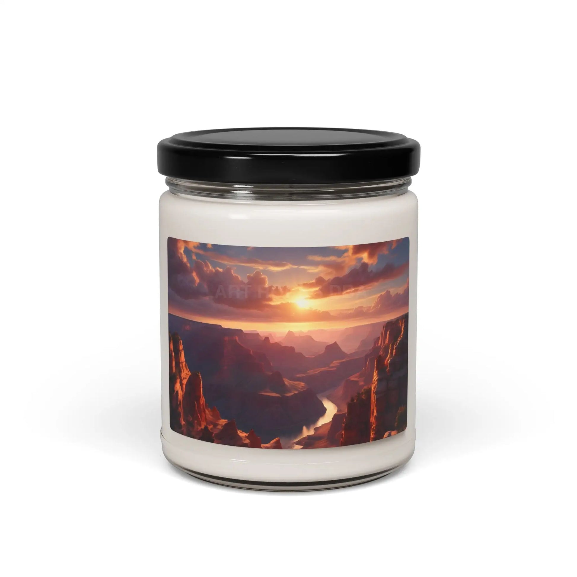 Sandy Canyon Sunset Soy Candle Aromatherapy Candle Handmade Candle for Relaxation Eco-Friendly Gift for All Occasions
