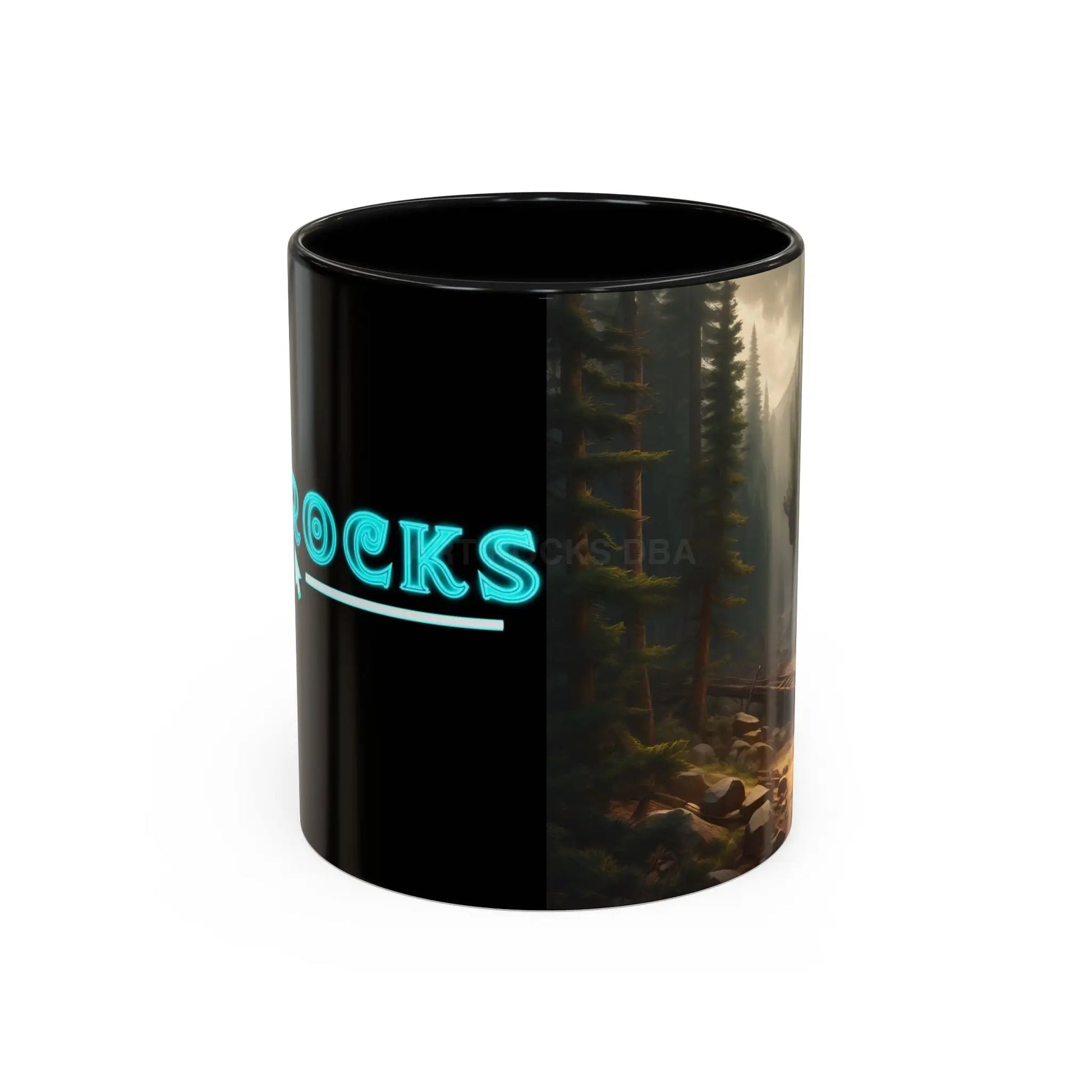 Scenic Forest Canyon Coffee Mug — Nature Landscape Accent Mug (11/15oz) - Mug