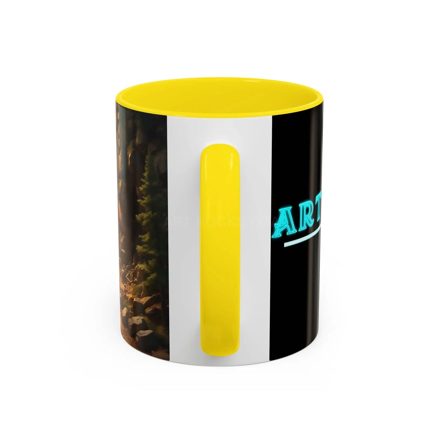 Scenic Forest Canyon Coffee Mug — Nature Landscape Accent Mug (11/15oz) - Mug