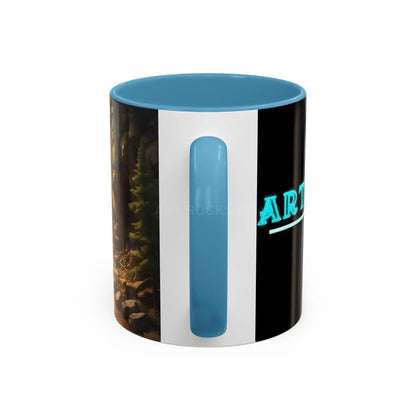 Scenic Forest Canyon Coffee Mug — Nature Landscape Accent Mug (11/15oz) - Mug