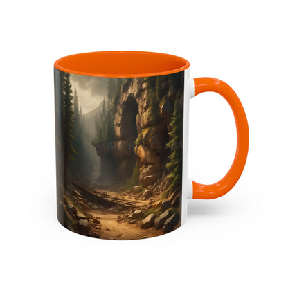 Scenic Forest Canyon Coffee Mug — Nature Landscape Accent Mug (11/15oz) - Mug
