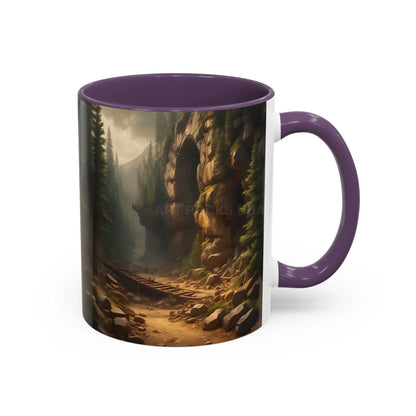 Scenic Forest Canyon Coffee Mug — Nature Landscape Accent Mug (11/15oz) - Mug