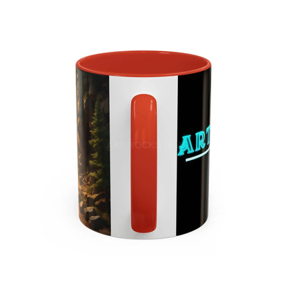 Scenic Forest Canyon Coffee Mug — Nature Landscape Accent Mug (11/15oz) - Mug