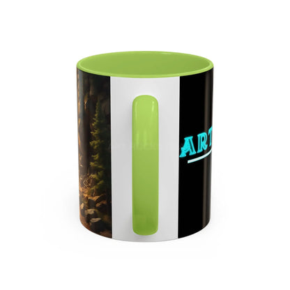 Scenic Forest Canyon Coffee Mug — Nature Landscape Accent Mug (11/15oz) - Mug