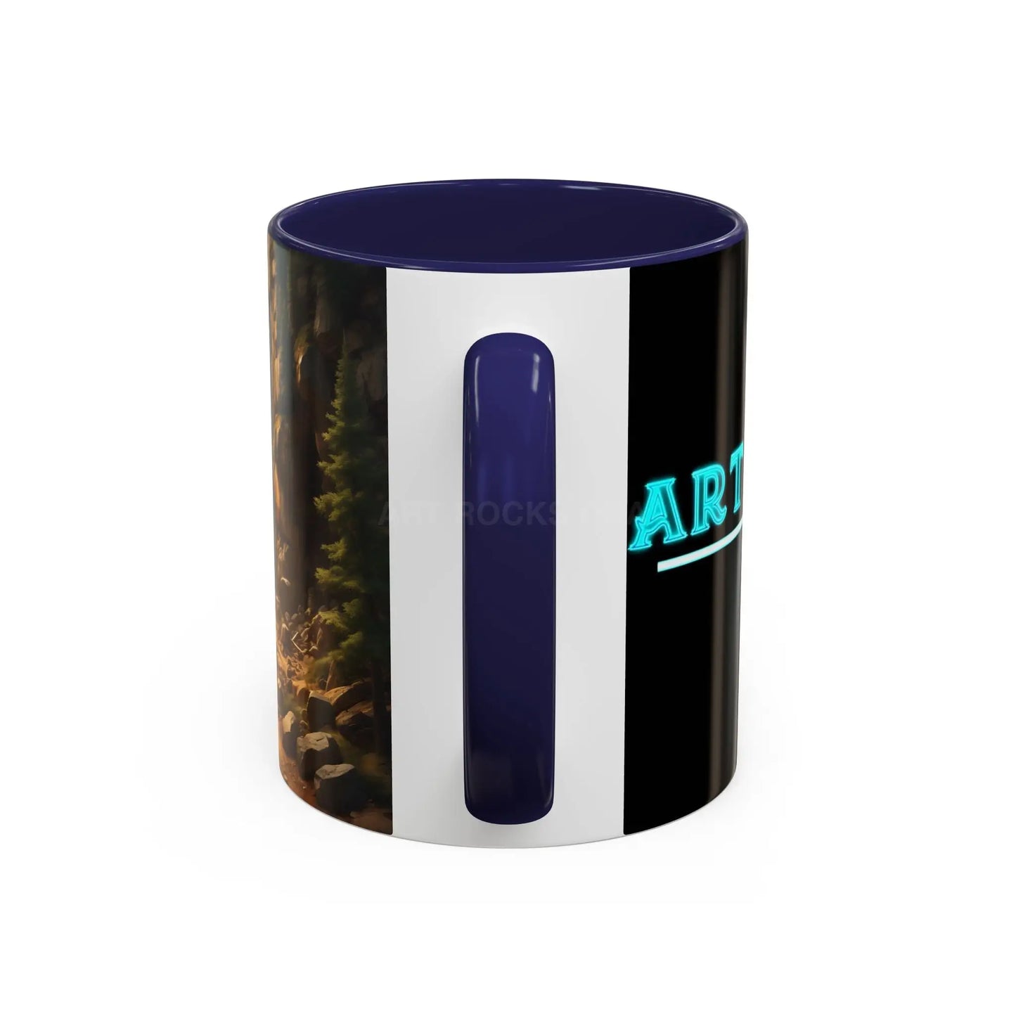 Scenic Forest Canyon Coffee Mug — Nature Landscape Accent Mug (11/15oz) - Mug