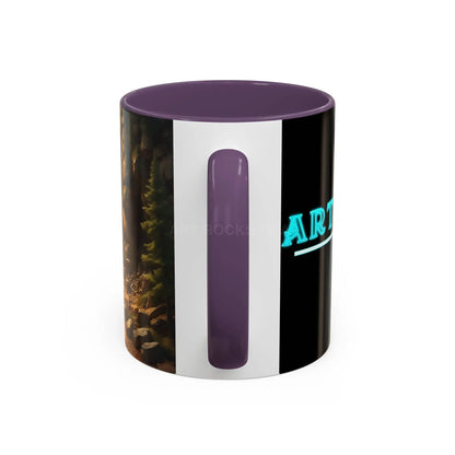 Scenic Forest Canyon Coffee Mug — Nature Landscape Accent Mug (11/15oz) - Mug