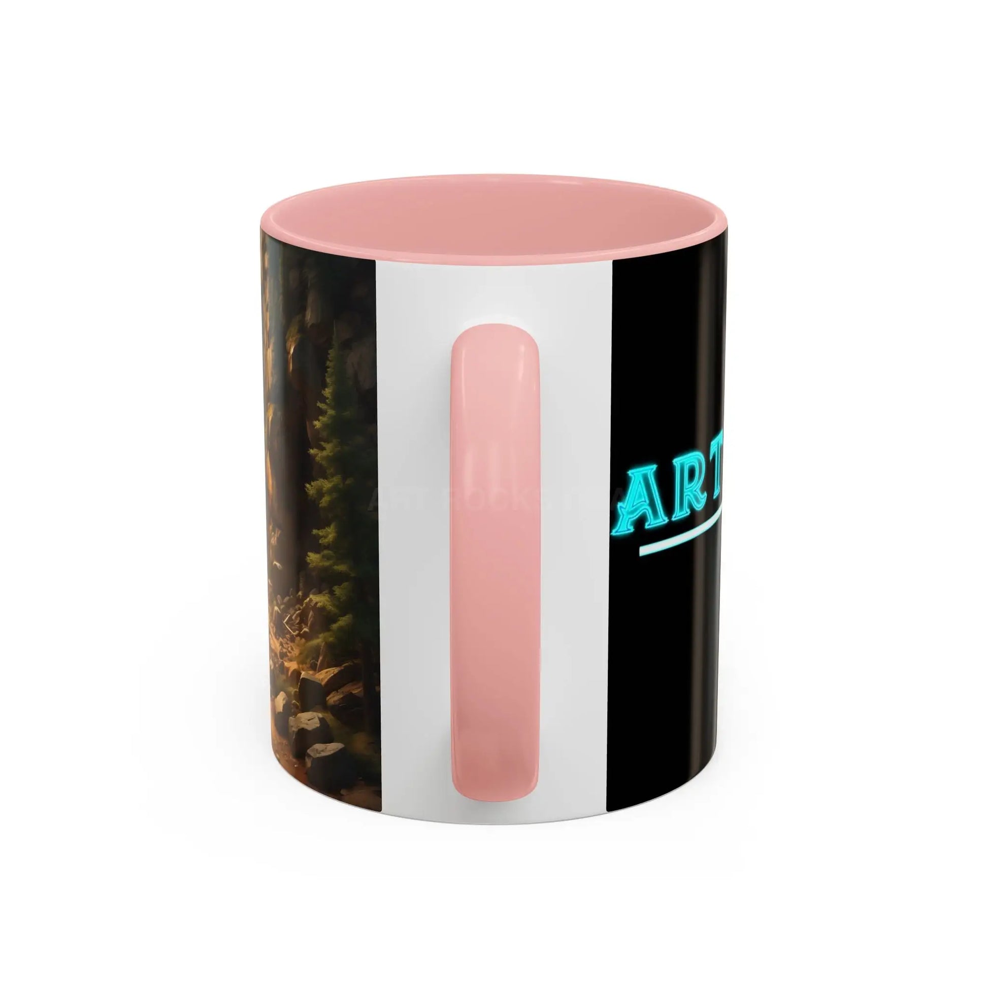 Scenic Forest Canyon Coffee Mug — Nature Landscape Accent Mug (11/15oz) - Mug