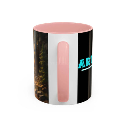 Scenic Forest Canyon Coffee Mug — Nature Landscape Accent Mug (11/15oz) - Mug