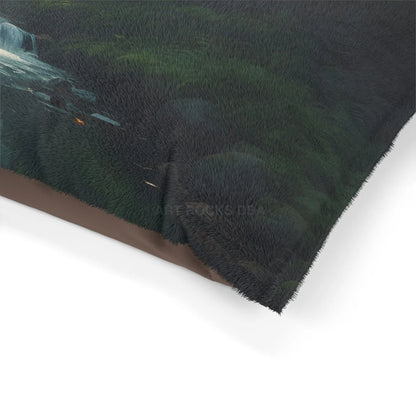 Scenic Forest Stream Pet Bed - Pets