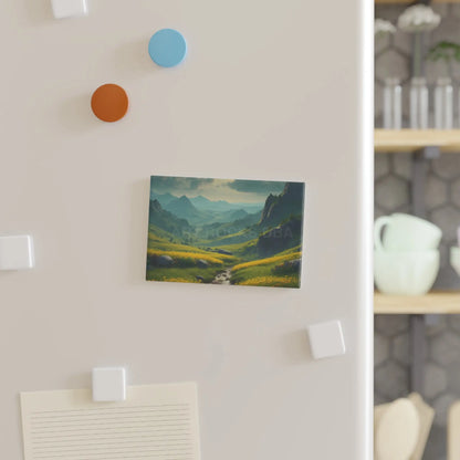 Scenic Nature Button Magnets Vibrant Landscape Art Perfect for Home Decor Gifts for Nature Lovers Refrigerator Magnet