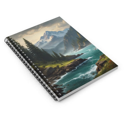 Scenic Nature Spiral Notebook - Ruled Line | Perfect for Journaling School Notes Gifts Nature Lovers Hiking Enthusiasts