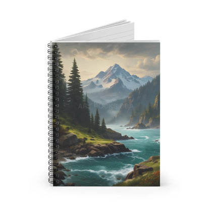 Scenic Nature Spiral Notebook - Ruled Line | Perfect for Journaling School Notes Gifts Nature Lovers Hiking Enthusiasts