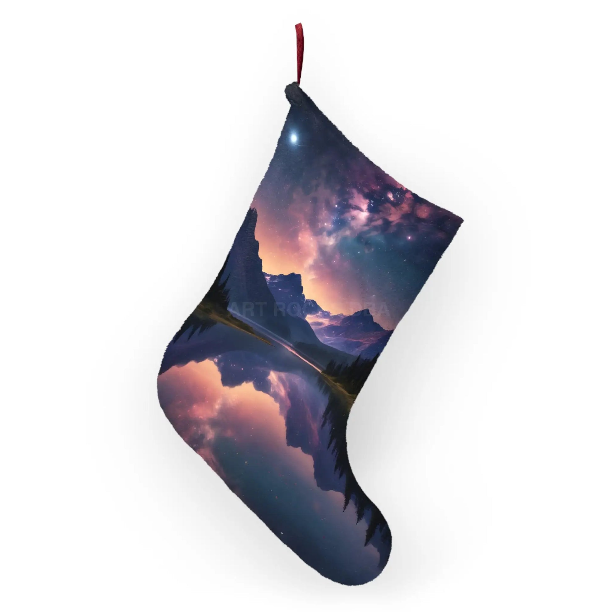 Scenic Night Sky Christmas Stocking - One size - Home Decor
