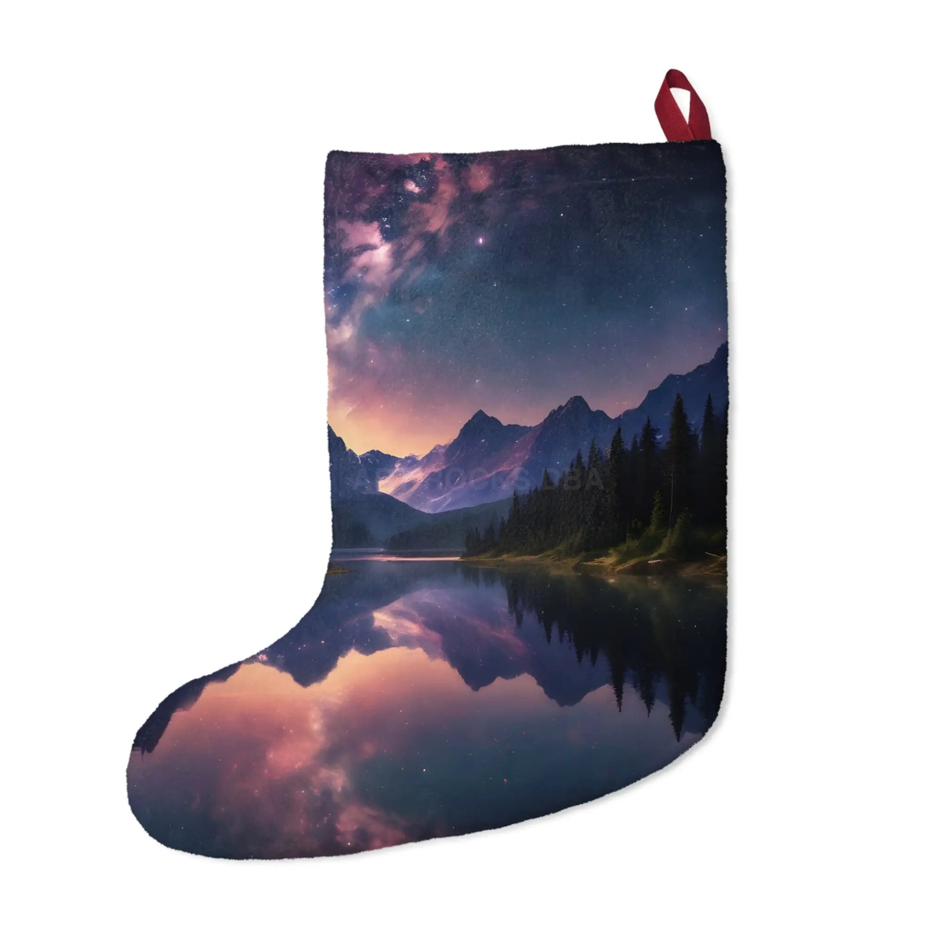 Scenic Night Sky Christmas Stocking - One size - Home Decor
