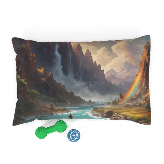 Scenic Rainbow Valley Pet Bed - 28’’ × 18’’ - Pets