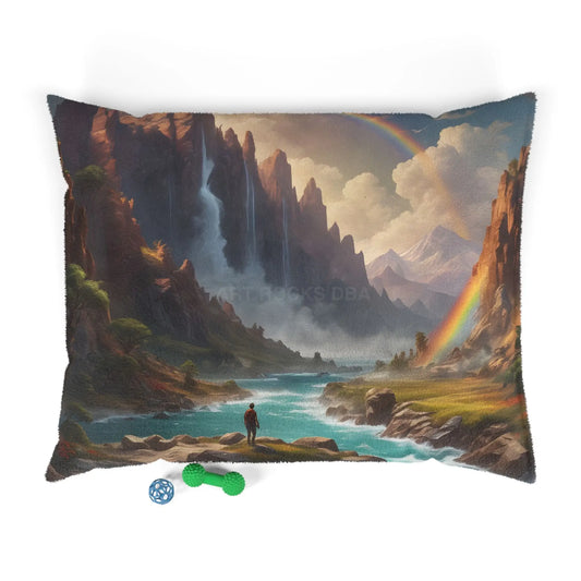 Scenic Rainbow Valley Pet Bed - 50’’ × 40’’ - Pets