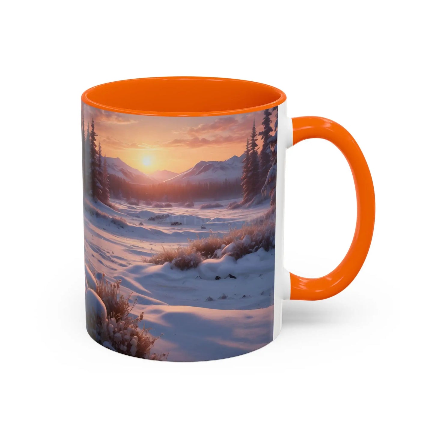 Scenic Winter Sunrise Coffee Mug - Mug
