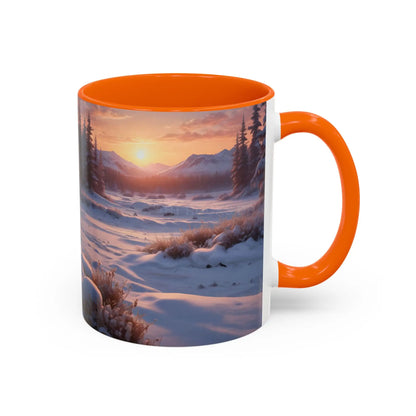 Scenic Winter Sunrise Coffee Mug - Mug