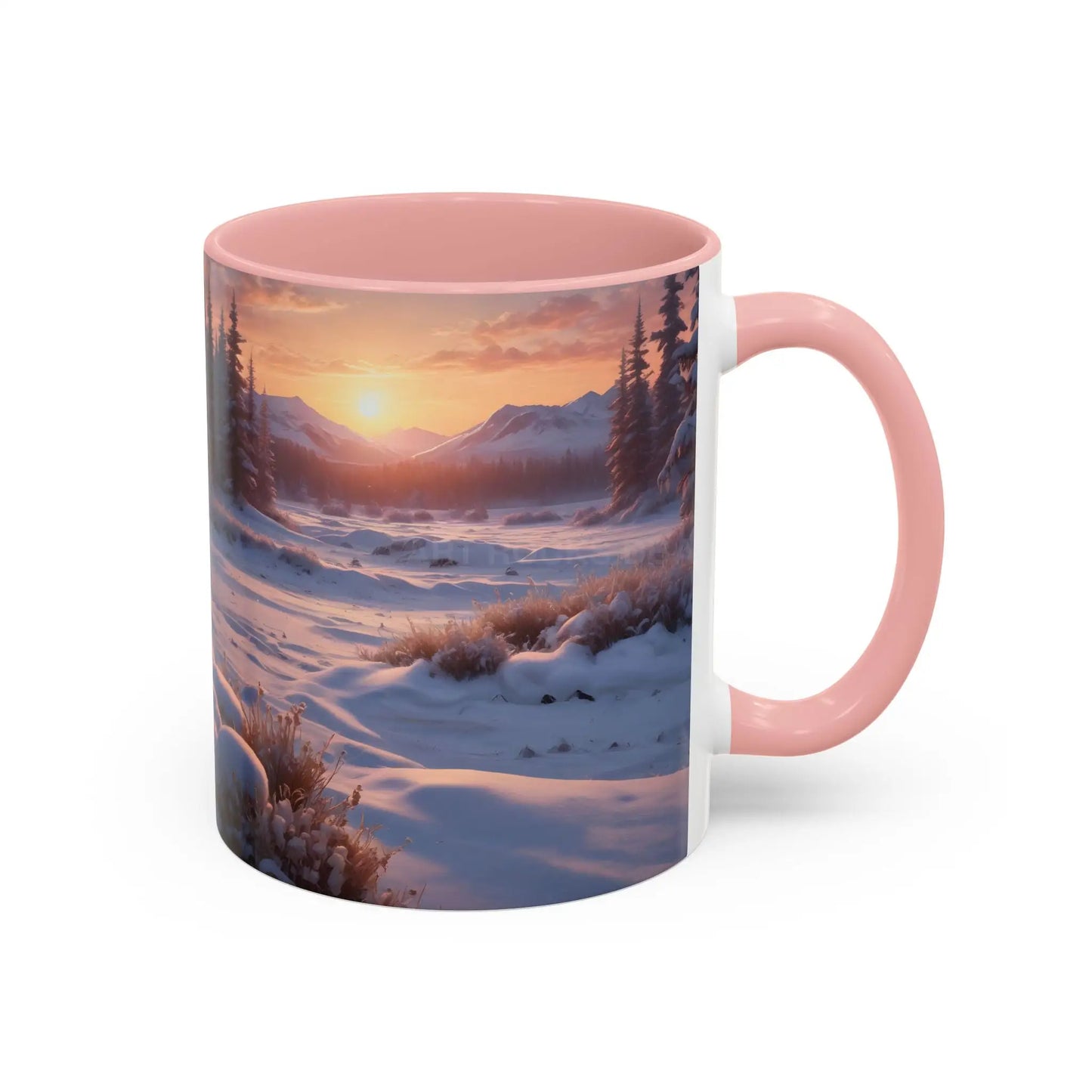Scenic Winter Sunrise Coffee Mug - Mug
