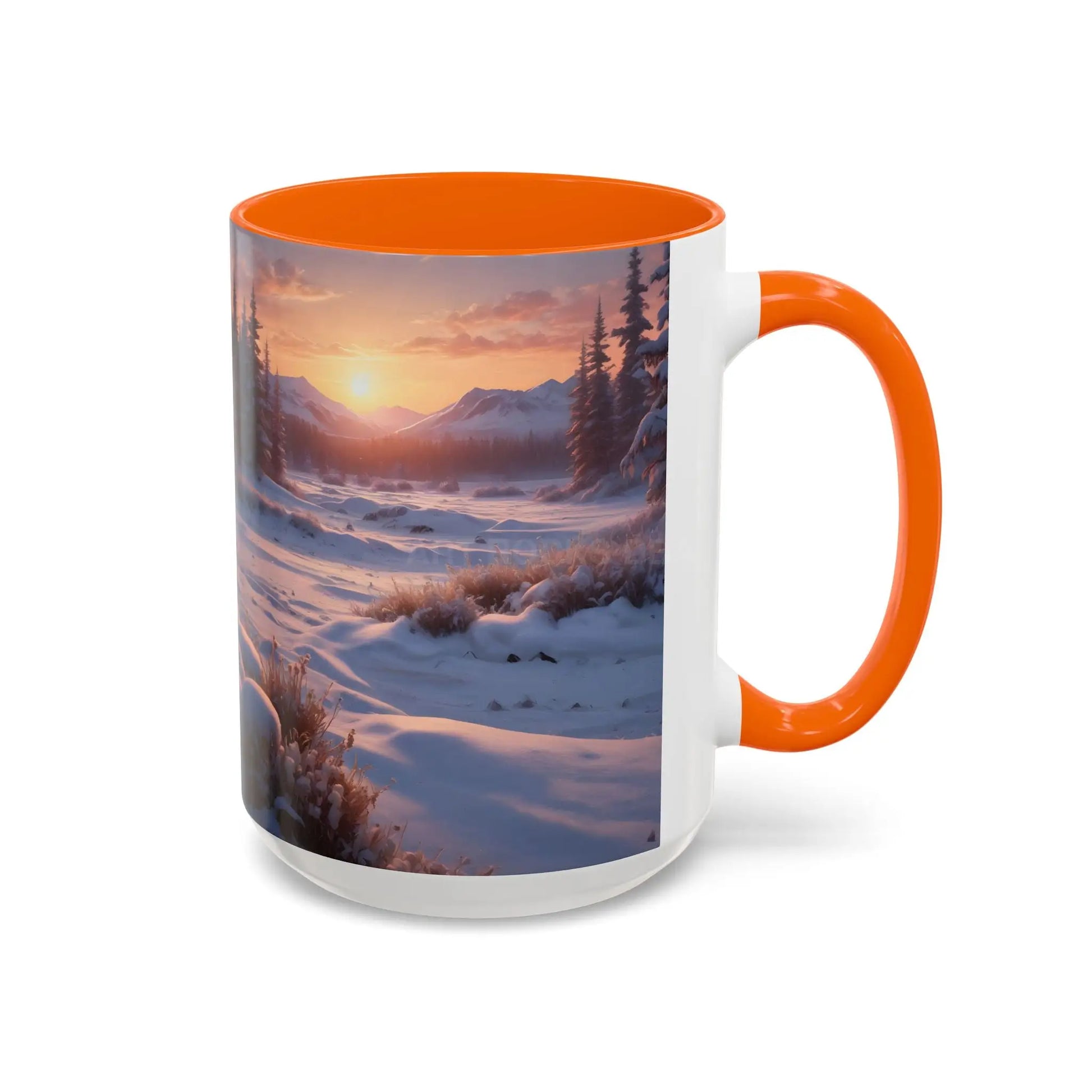 Scenic Winter Sunrise Coffee Mug - Mug