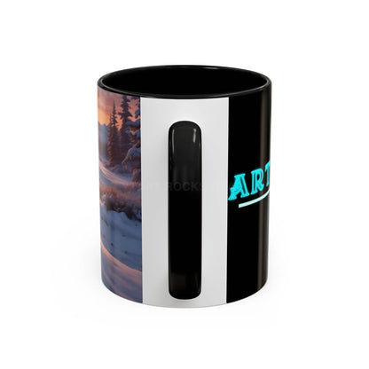 Scenic Winter Sunrise Coffee Mug - Mug