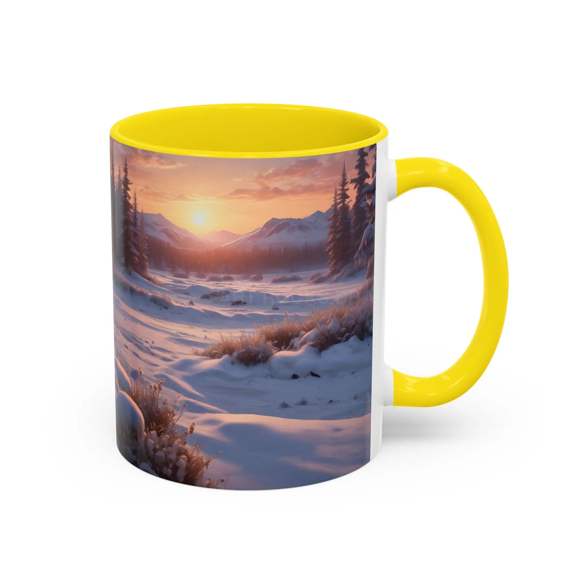 Scenic Winter Sunrise Coffee Mug - Mug