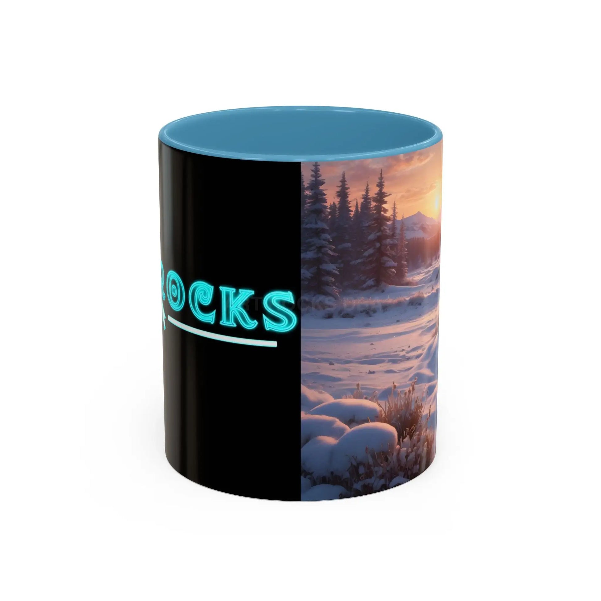 Scenic Winter Sunrise Coffee Mug - Mug