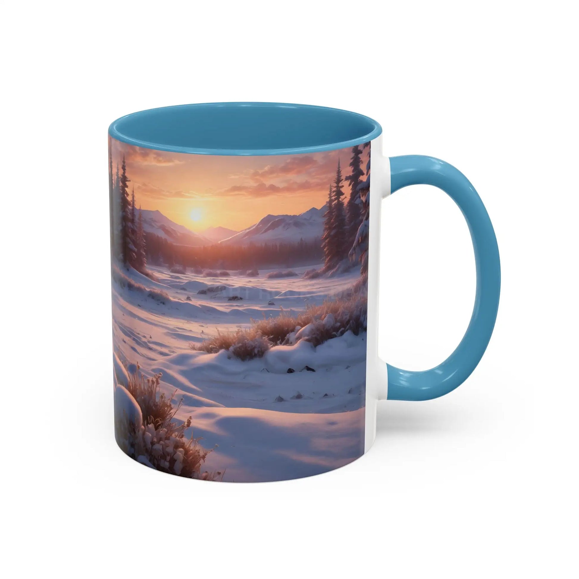 Scenic Winter Sunrise Coffee Mug - Mug