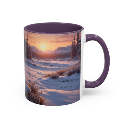 Scenic Winter Sunrise Coffee Mug - Mug