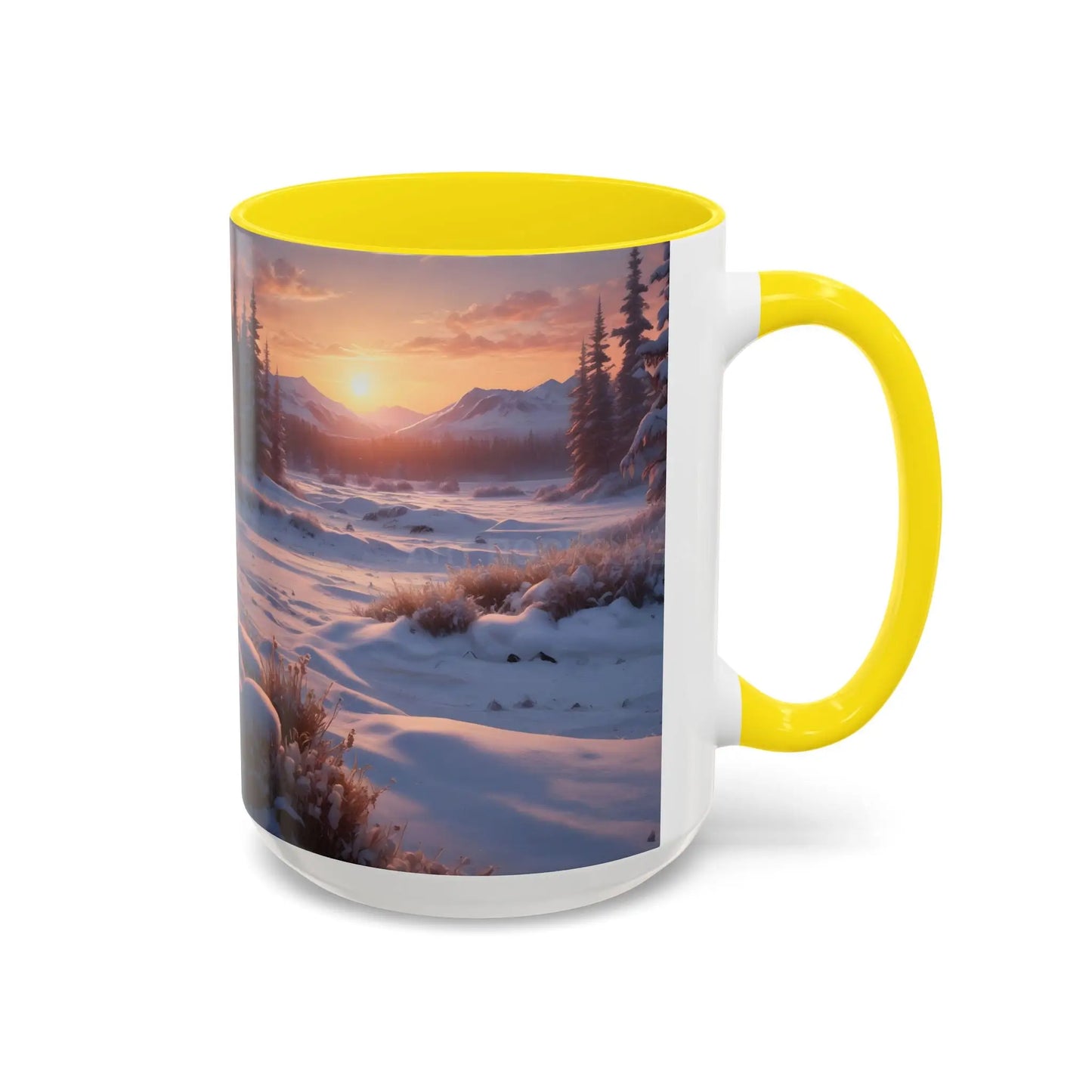 Scenic Winter Sunrise Coffee Mug - Mug