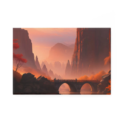 Serene Landscape Magnet Perfect for Home Decor Gifts Fridge Art Inspirational Décor Nature Lover Gifts - 1 pc / 2’’ x