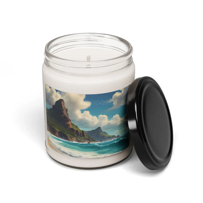 Serene Ocean Escape Candle – Relaxing Home Decor Aromatherapy Gift Beach Lover’s Relaxation Table Centerpiece Spa-Day