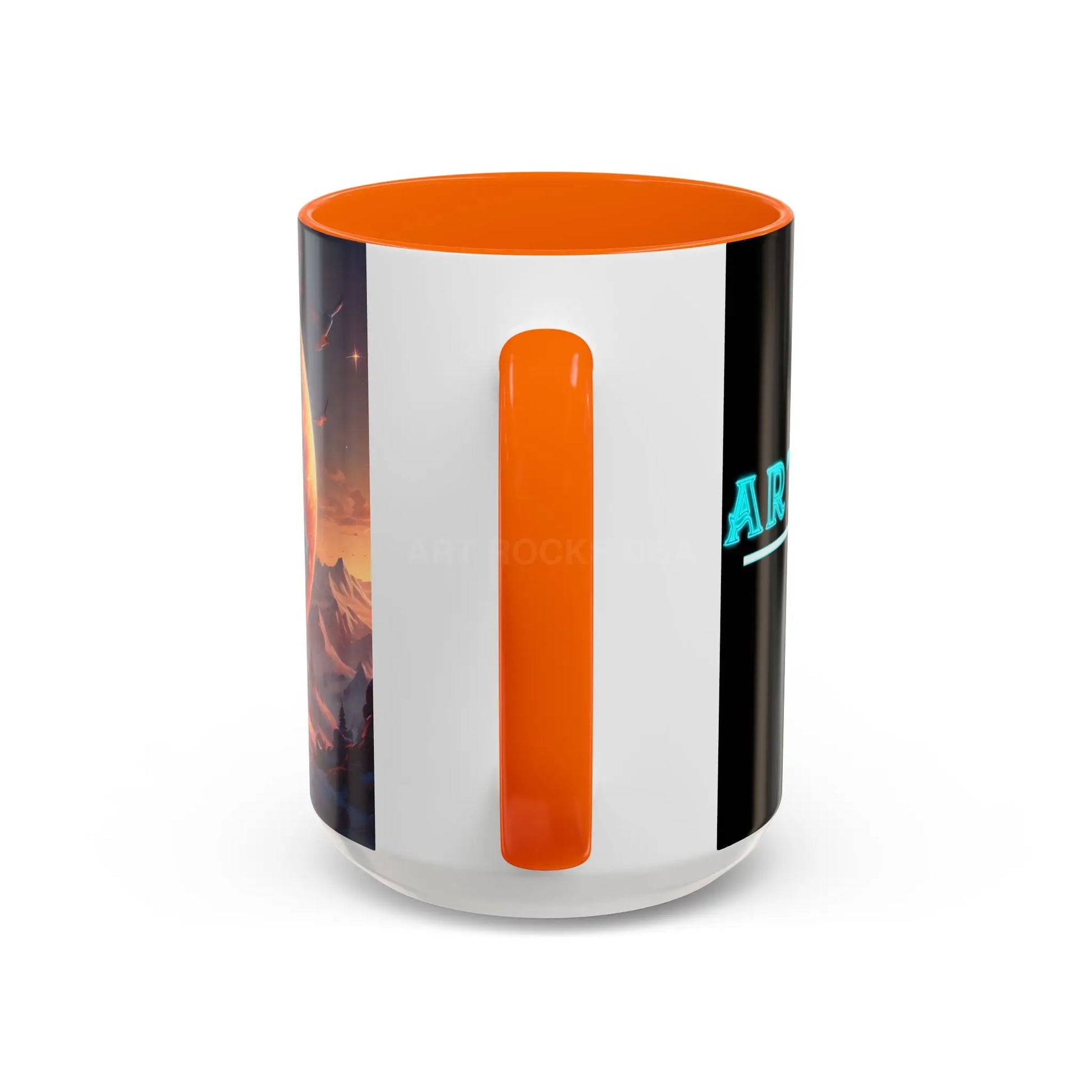 Space Explorer Coffee Mug — Astronaut Planet Scene Accent Mug (11/15oz) - Mug