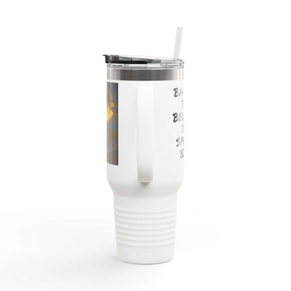 Spooky Bitch Full Moon Insulated 40oz Travel Mug - Adventure Awaits | Perfect for Camping Road Trips Gifts Outdoor