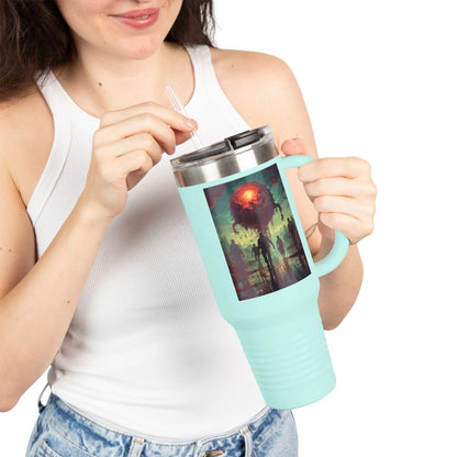 Spooky Bitch Insulated Travel Mug for Adventure Seekers Ideal for Coffee Lovers Eco-Friendly Hydration Perfect