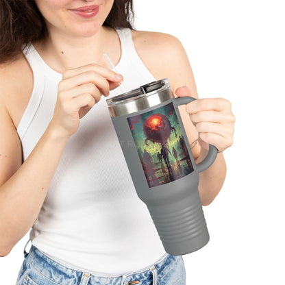 Spooky Bitch Insulated Travel Mug for Adventure Seekers Ideal for Coffee Lovers Eco-Friendly Hydration Perfect