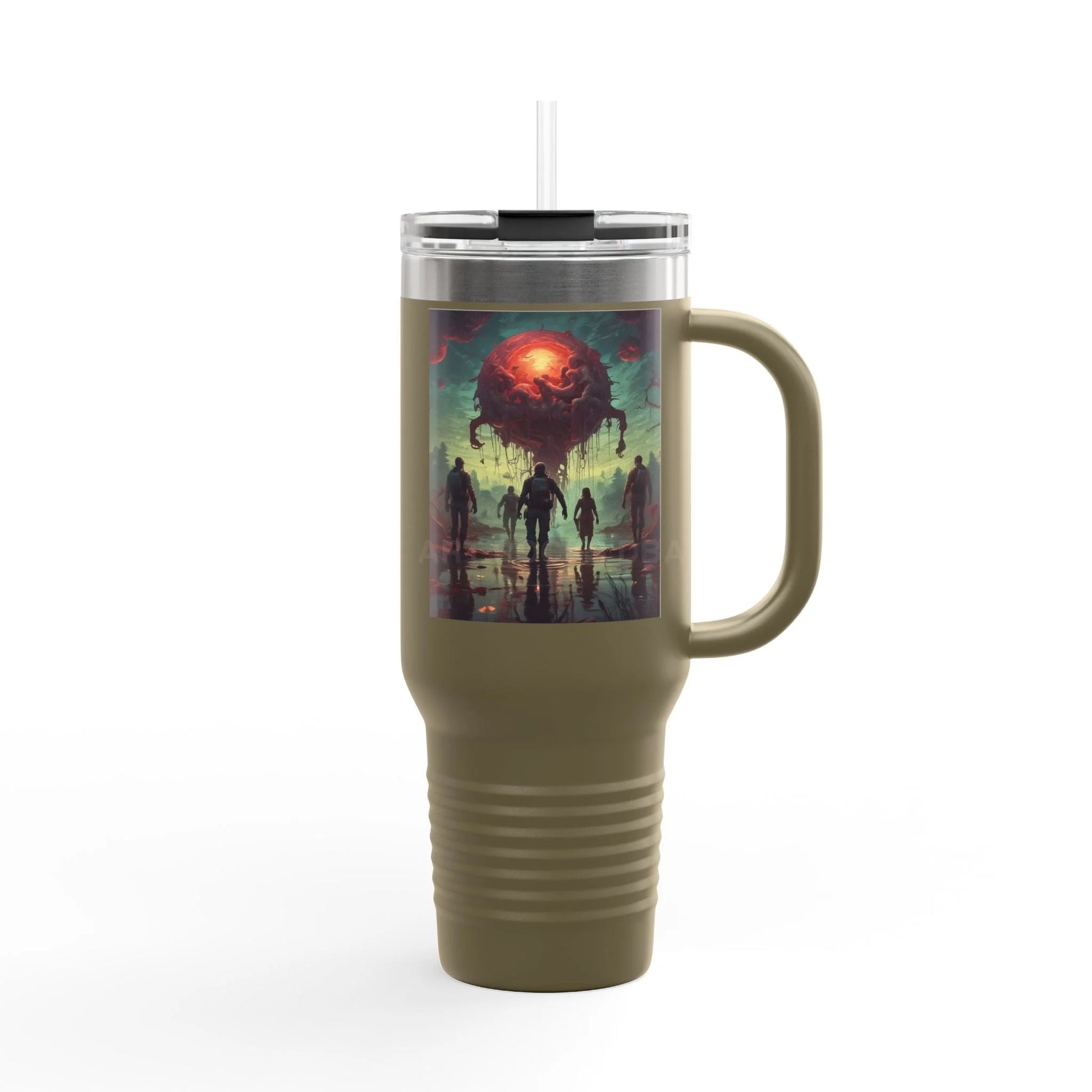 Spooky Bitch Insulated Travel Mug for Adventure Seekers Ideal for Coffee Lovers Eco-Friendly Hydration Perfect