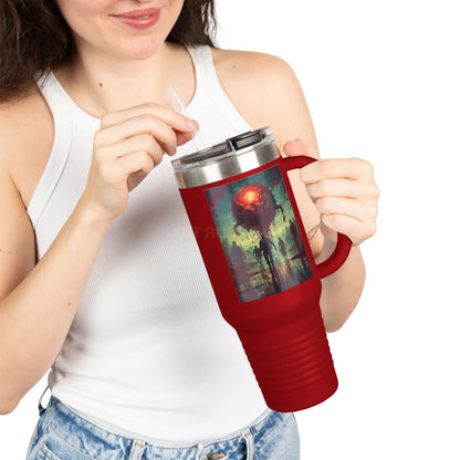 Spooky Bitch Insulated Travel Mug for Adventure Seekers Ideal for Coffee Lovers Eco-Friendly Hydration Perfect