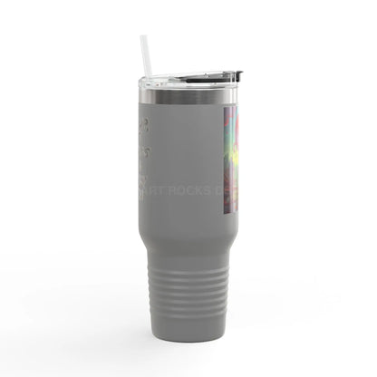 Spooky Bitch Insulated Travel Mug for Adventure Seekers Ideal for Coffee Lovers Eco-Friendly Hydration Perfect