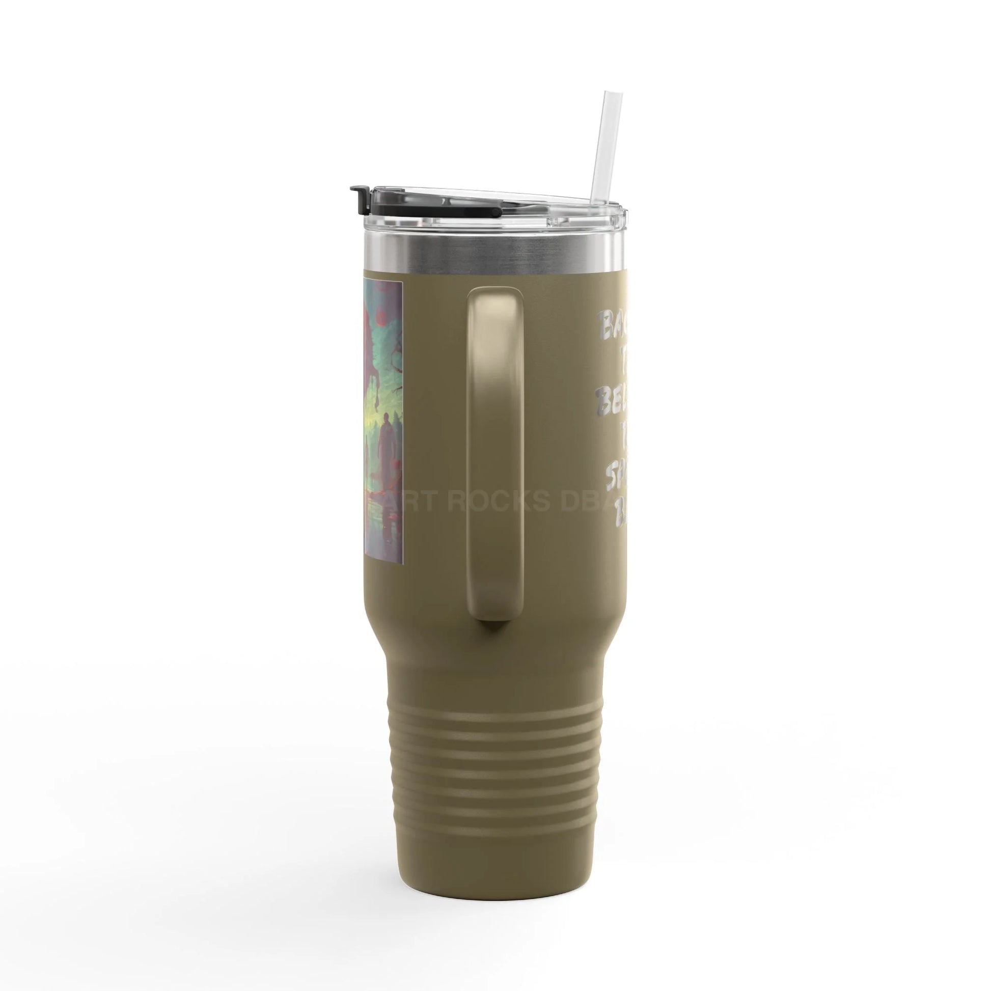 Spooky Bitch Insulated Travel Mug for Adventure Seekers Ideal for Coffee Lovers Eco-Friendly Hydration Perfect