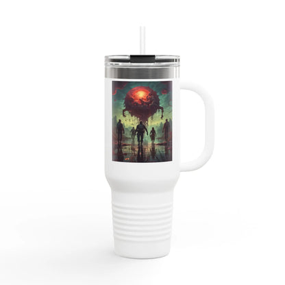 Spooky Bitch Insulated Travel Mug for Adventure Seekers Ideal for Coffee Lovers Eco-Friendly Hydration Perfect