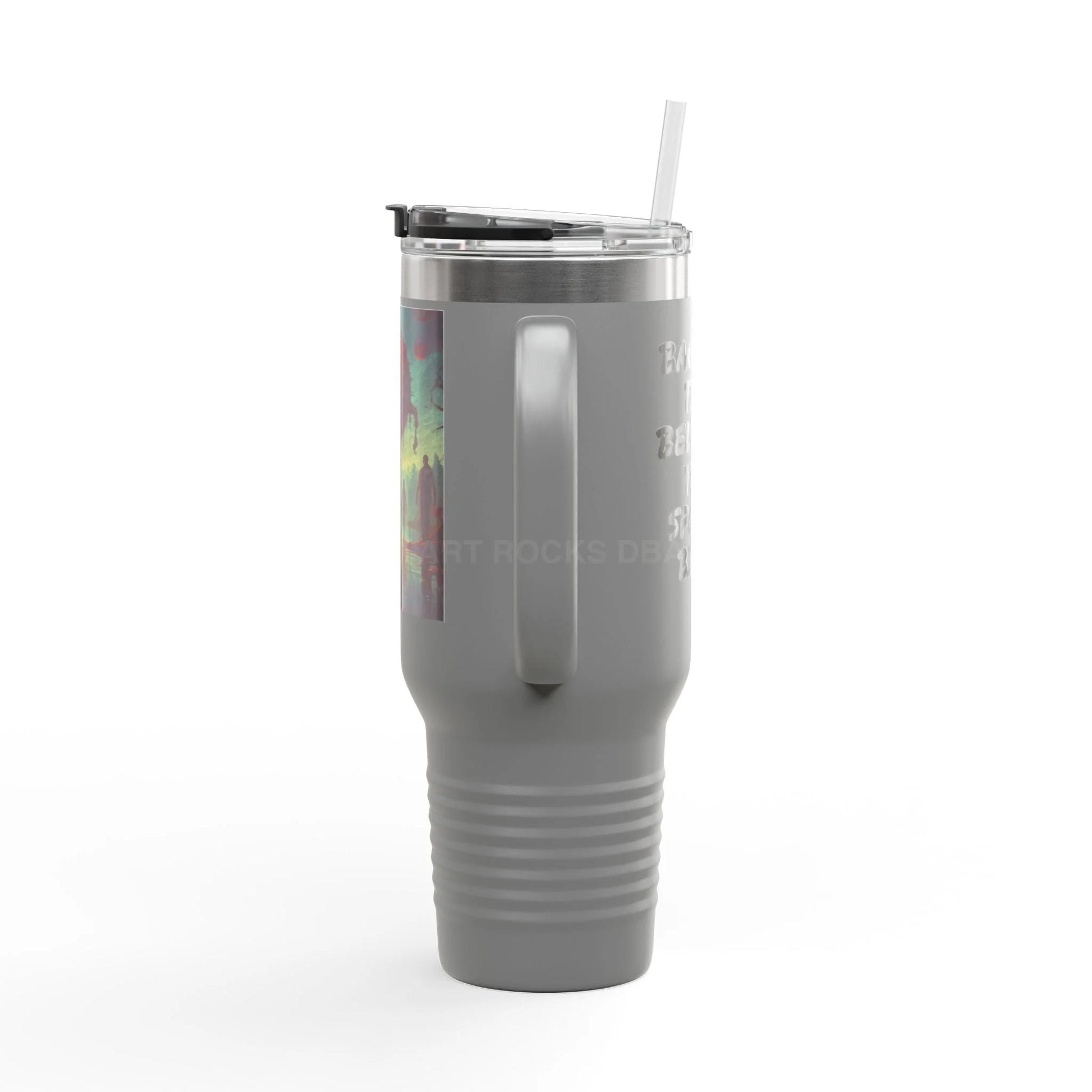 Spooky Bitch Insulated Travel Mug for Adventure Seekers Ideal for Coffee Lovers Eco-Friendly Hydration Perfect