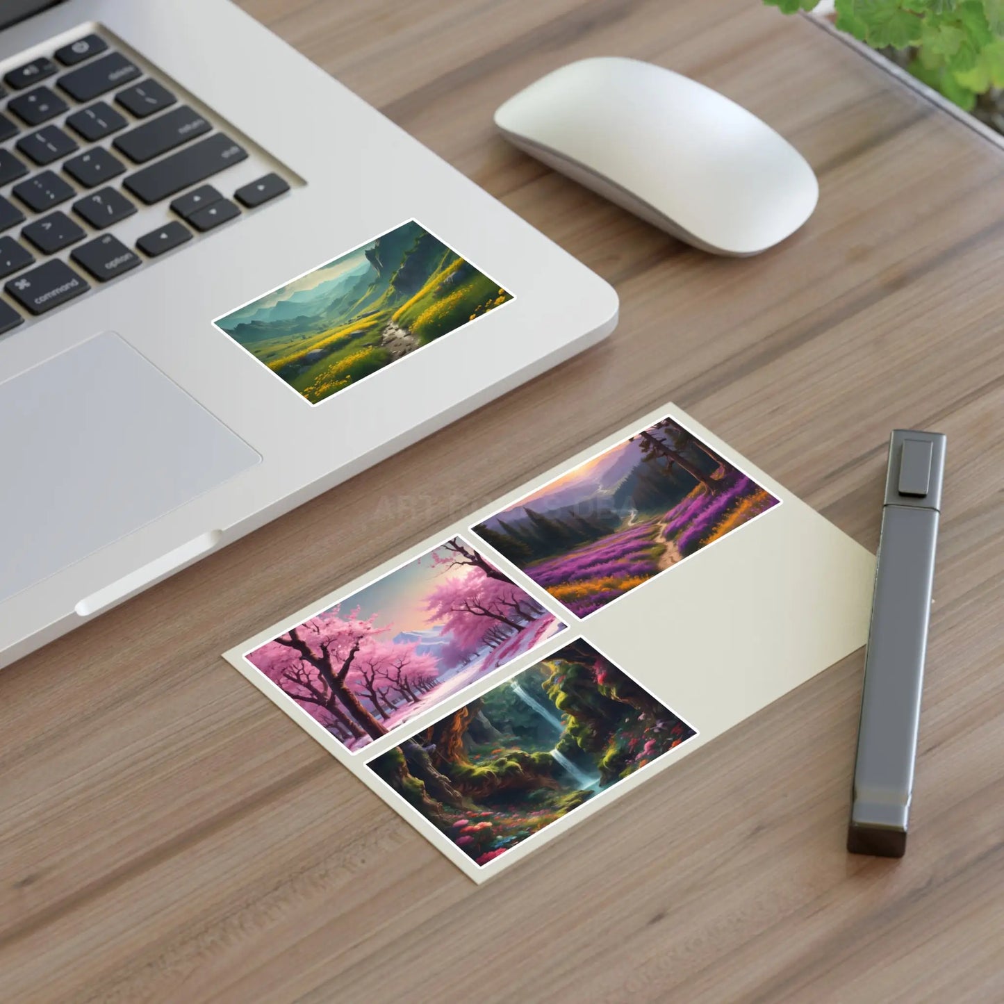 Spring Nature Sticker Sheets - Aesthetic Floral Art Nature Decor Scrapbooking Gift Wrapping DIY Projects - Paper