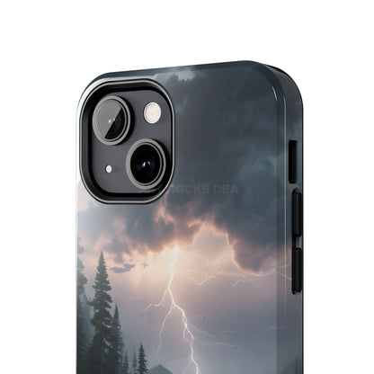 Stormy Lake Tough Phone Cases for Adventurers Protective Phone Cover Outdoor Enthusiast Gift Stylish Cases for Nature